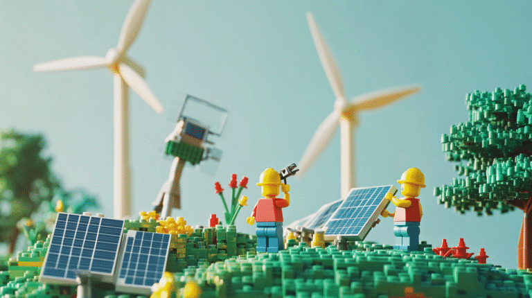Plastic and Irony: Using Minifigs to Talk About Climate